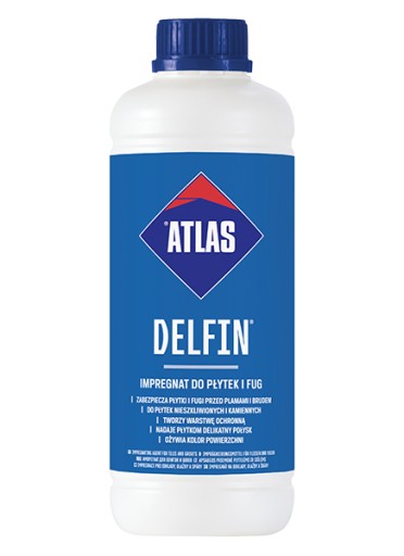 Atlas Delfin impregnat do płytek i fug 1 litr