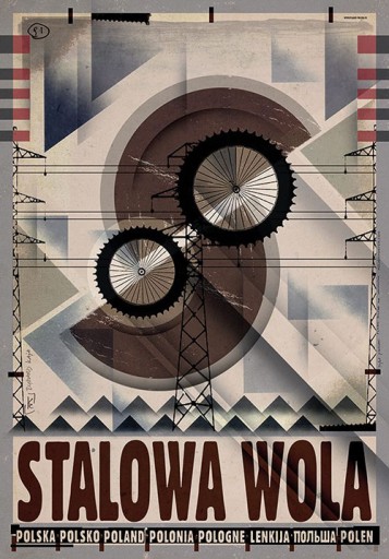 Polska Szkoła Plakatu Stalowa Wola Ryszard Kaja