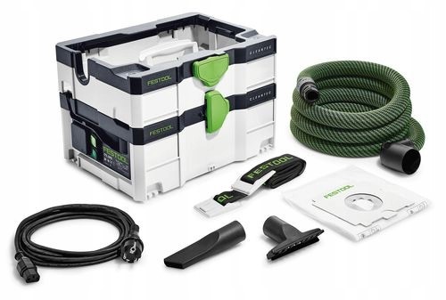 Solidny Odkurzacz Mobilny CLEANTEC CTL SYS Festool