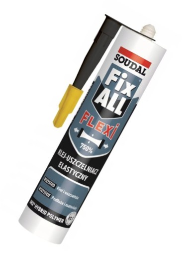 Soudal Flexi Elastyczny Fix All Klej Hybrydowy Uszczelniacz CZARNY 290ml