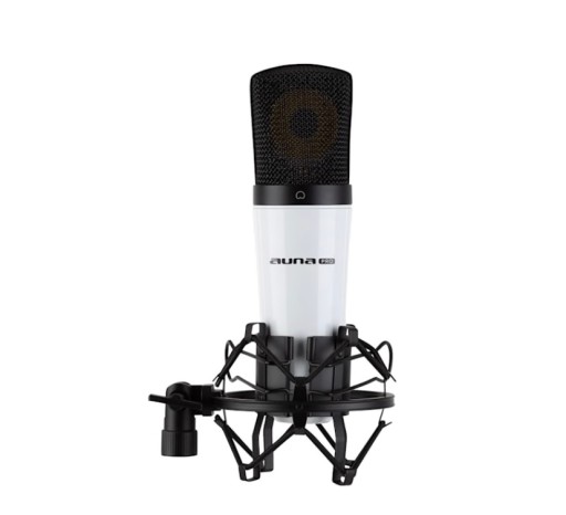auna MIC-920 USB mikrofon pojemnościowy biały