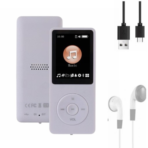 ODTWARZACZ MP3 16 GB RADIO BLUETOOTH 5.0 FM EBOOK REDUKCJA SZUMÓW
