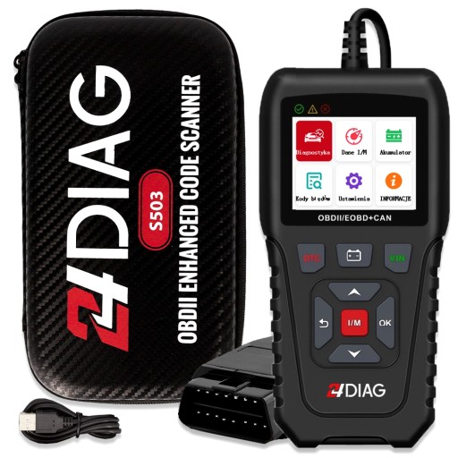 KOMPUTER INTERFEJS DIAGNOSTYCZNY OBD2 UNIWERSALNY