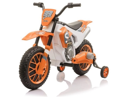MOTOR NA AKUMULATOR DLA DZIECKA 4-7 LAT CROSS XMX616 EVA 2 SILNIKI GAZ W RĄ
