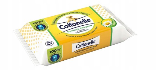 Chusteczki nawilżane Cottonelle Naturlich 12 x 42 szt.