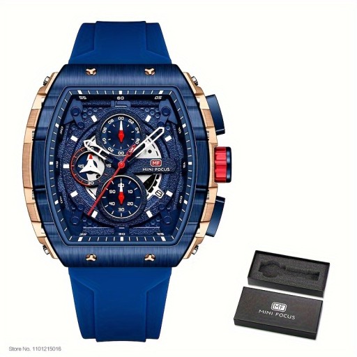 MINI FOCUS chronograf kwarcowy zegarek dla kobiet wskaźnik T