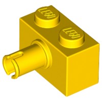 LEGO Klocek - brick 1x2 (2458) żółty 3szt.
