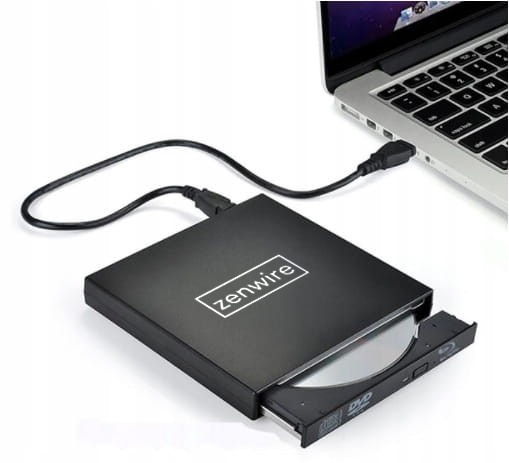 NAPĘD ZEWNĘTRZNY CD-R/DVD-RW/ROM NAGRYWARKA USB 3