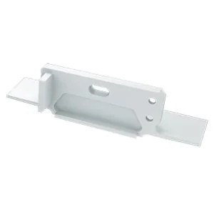 Zaślepka aluminiowa Biała Prawa do profilu LED ZATI do płyt GK i gipsowania