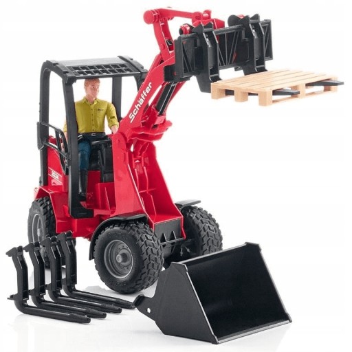 Bruder 02191 Ładowarka Schaffer z figurką