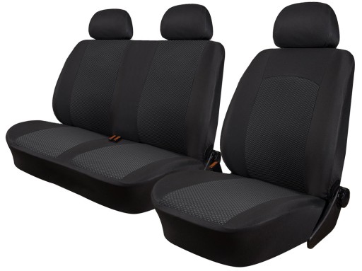 Pokrowce miarowe do Fiat Doblo II Cargo 2+1 3os