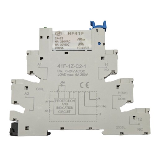 Przekaźnik interfejsowy 41F-1ZC2-1 24V AC/DC