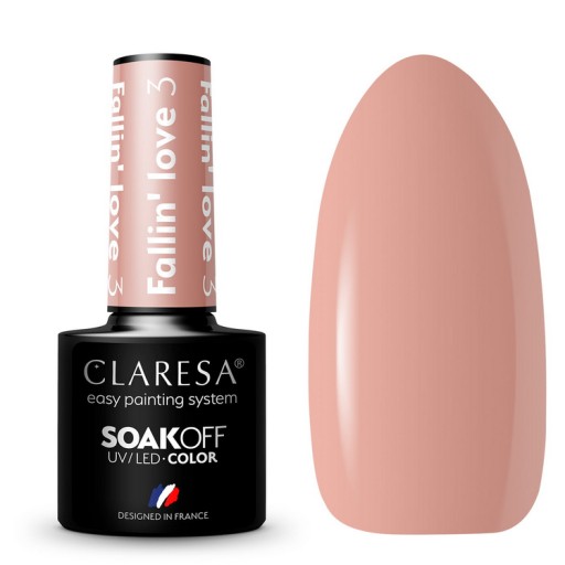 CLARESA LAKIER HYBRYDOWY FALLIN LOVE 3 BEŻOWY