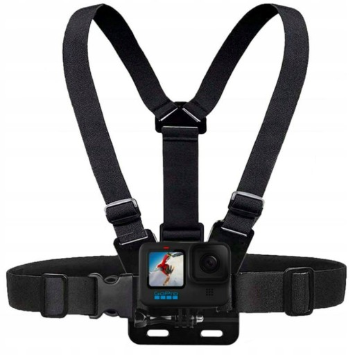 Szelki Chest Mount do GoPro 12 11 10 9 8 7 6 5 4 Telefonu Smartfona