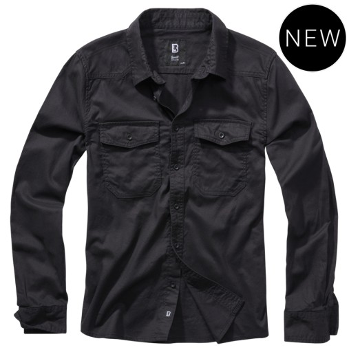 Koszula Brandit Flanellshirt black L