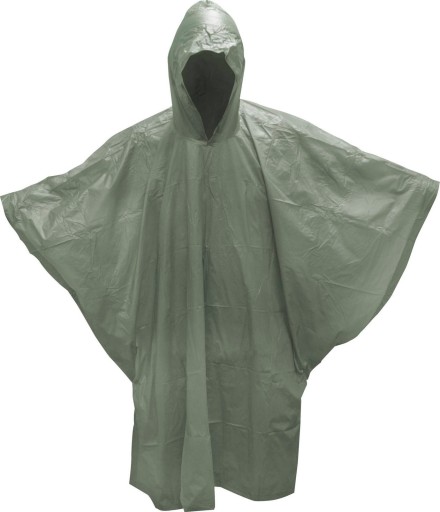 PONCHO PŁASZCZ PRZECIWDESZCZOWY YORK ZIELONE POYM