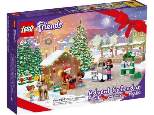 LEGO Friends 41706 Kalendarz Adwentowy