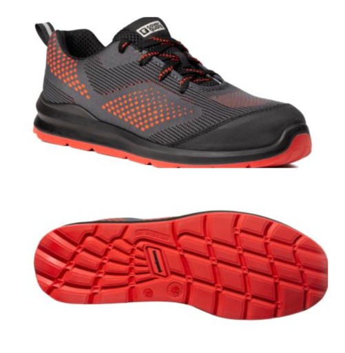 BUTY ROBOCZE Z PODNOSKIEM LEKKIE SPORTOWE Z SIATKĄ BHP 45