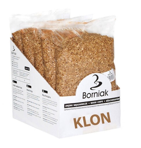 Zrębki Wędzarnicze Borniak 10 L do wędzenia KLON