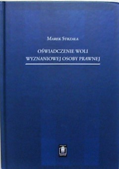 OŚWIADCZENIE WOLI WYZNANIOWEJ OSOBY PRAWNEJ