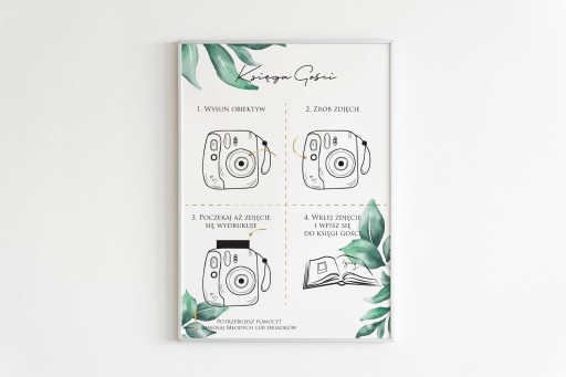 Instrukcja obsługi aparatu INSTAX na wesele