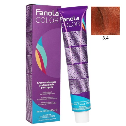 FANOLA Crema Colore 8.4 100ml farba do włosów