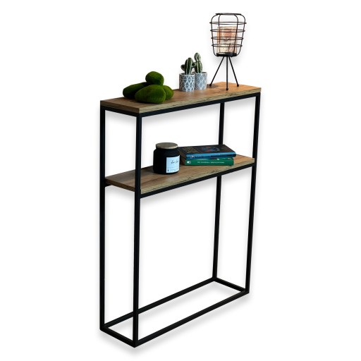 konsolka toaletka INDUSTRIALNA LOFT 70x20x90 WOTAN