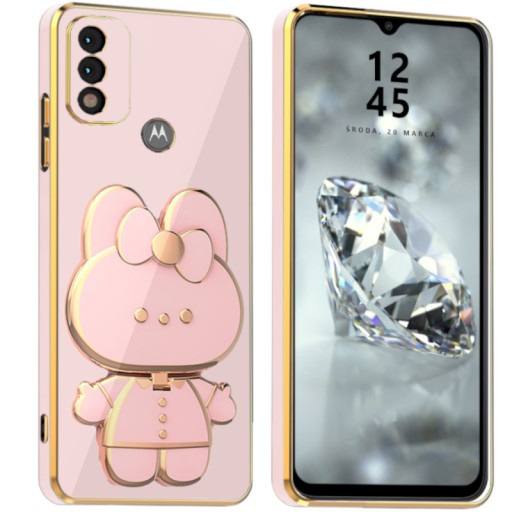 ETUI DO MOTOROLA E20 LUSTERKO KRÓLICZEK CASE