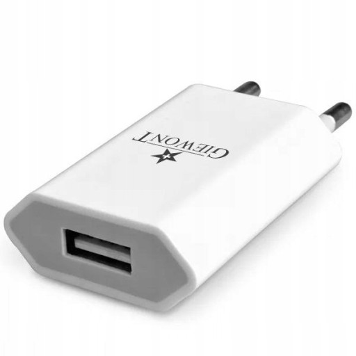 ŁADOWARKA USB 5V 1A GIEWONT DO SMARTWATCHY