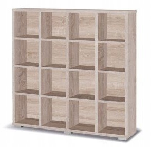 Regał otwarty z półkami 100 cm dąb sonoma X21