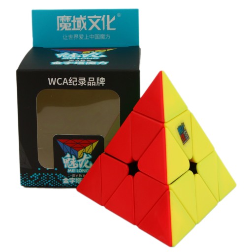 MoFangJiaoShi Meilong Pyraminx Kolorowa