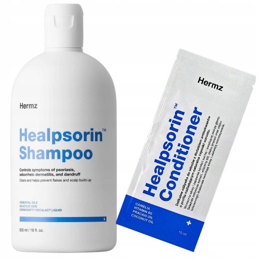 Hermz Healpsorin 500 ml szampon na łuszczycę