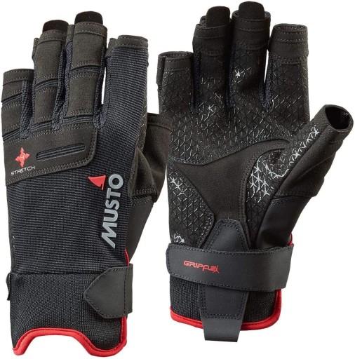 Rękawice Rękawiczki Żeglarskie Szotówki MUSTO Performance SF r. XL 80104 BL