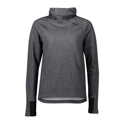 Bluza damska POC Light Merino Hood sylvanite grey melange M