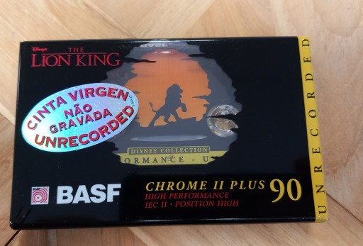BASF 90 THE LION KING KASETA MAGNETOFONOWA