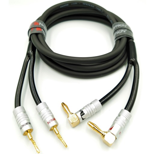 NAKAMICHI Kabel głośnikowy 2x1,5 igła banan90 4,5m