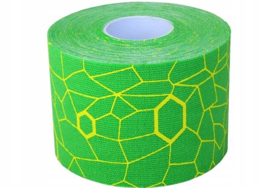TAŚMA KINESIOLOGY THERABAND 5CM X 5M ZIELONA