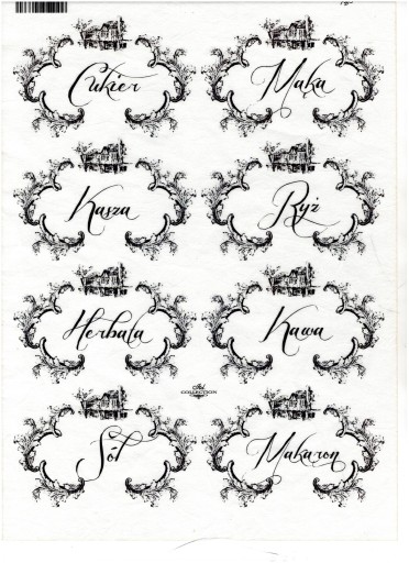 Papier ryżowy do decoupage ITD R398