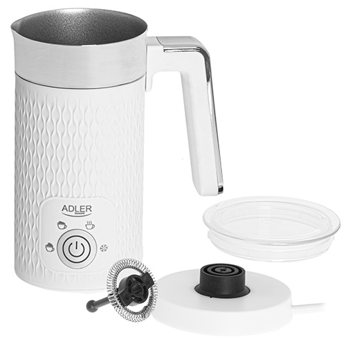 AD 4494 white Spieniacz do mleka - spienianie i podgrzewanie (latte i