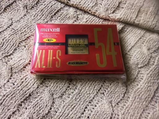 Maxell XLII-S 54 1995r. NOWA 1szt.