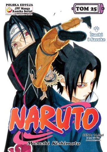 NARUTO #25 - MANGA - NOWY