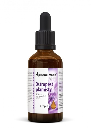 OSTROPEST PLAMISTY - SYLIMARYNA i SYLIBINA - 50 ml