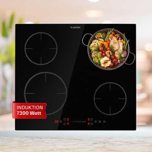 Virtuosa EcoAdapt Płyta indukcyjna do zabudowy 4 strefy 7200W Funkcja Boost