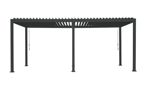 Pergola ogrodowa MIRADOR 111 Clasic 3 x 6m Antracyt
