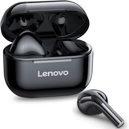 SŁUCHAWKI BEZPRZEWODOWE LENOVO LP40 z MIKROFONEM TWS ORYGINALNE STACJA PRO