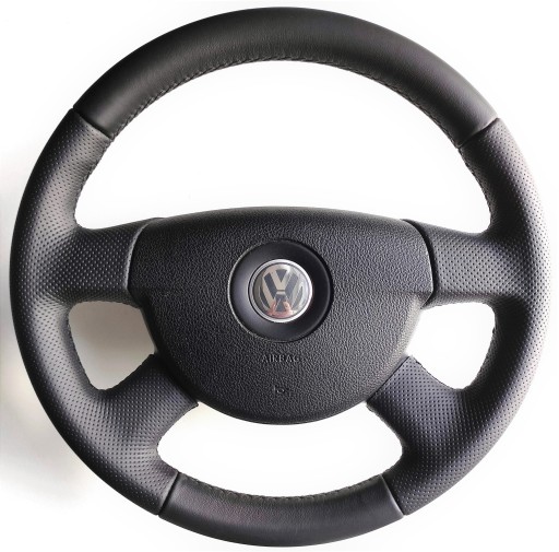 POKROWIEC NA KIEROWNICE VW PASSAT B6 T5 NOWA SKÓRA