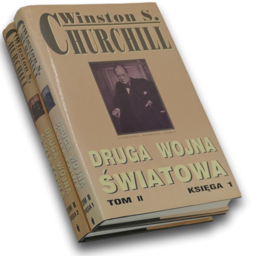 DRUGA WOJNA ŚWIATOWA tom II księga 1-2 Churchill