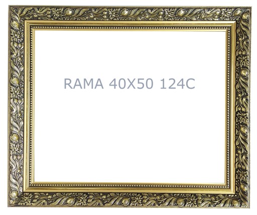 ZŁOTA RAMA DREWNIANA STYLOWA 40X50 CM DUŻY WYBÓR
