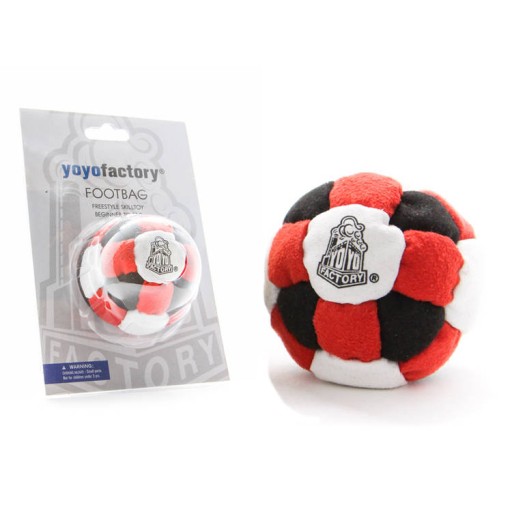 Footbag YoYoFactory Czerwona 26 paneli