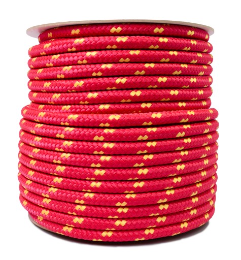 LINA POLIPROPYLENOWA PLECIONA MOCNA ŻEGLARSKA 16mm 25M